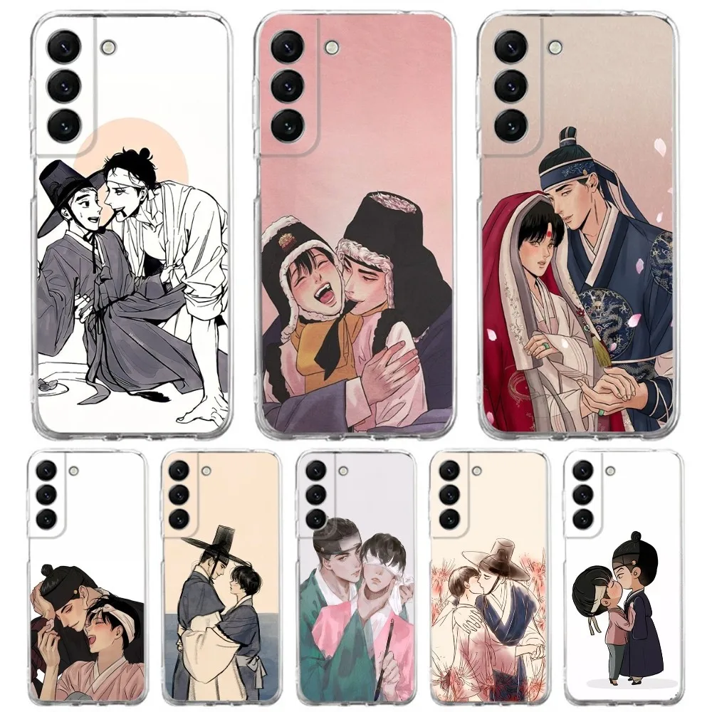 Manga P-Painter Of The Night Phone Case Silicone For Samsung S30,S23,21,22,20 Ultra,FE lite,S10,9,PIus Note20ultra Cover Clear