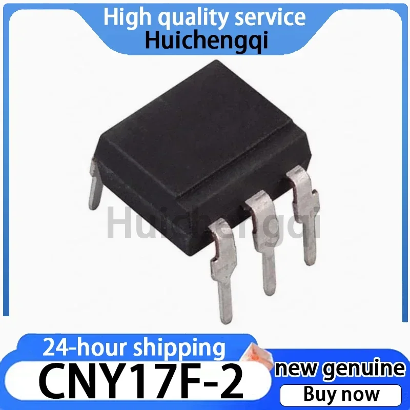 10PCS CNY17F-2 Packaged DIP-6 Transistor Output Optocoupler