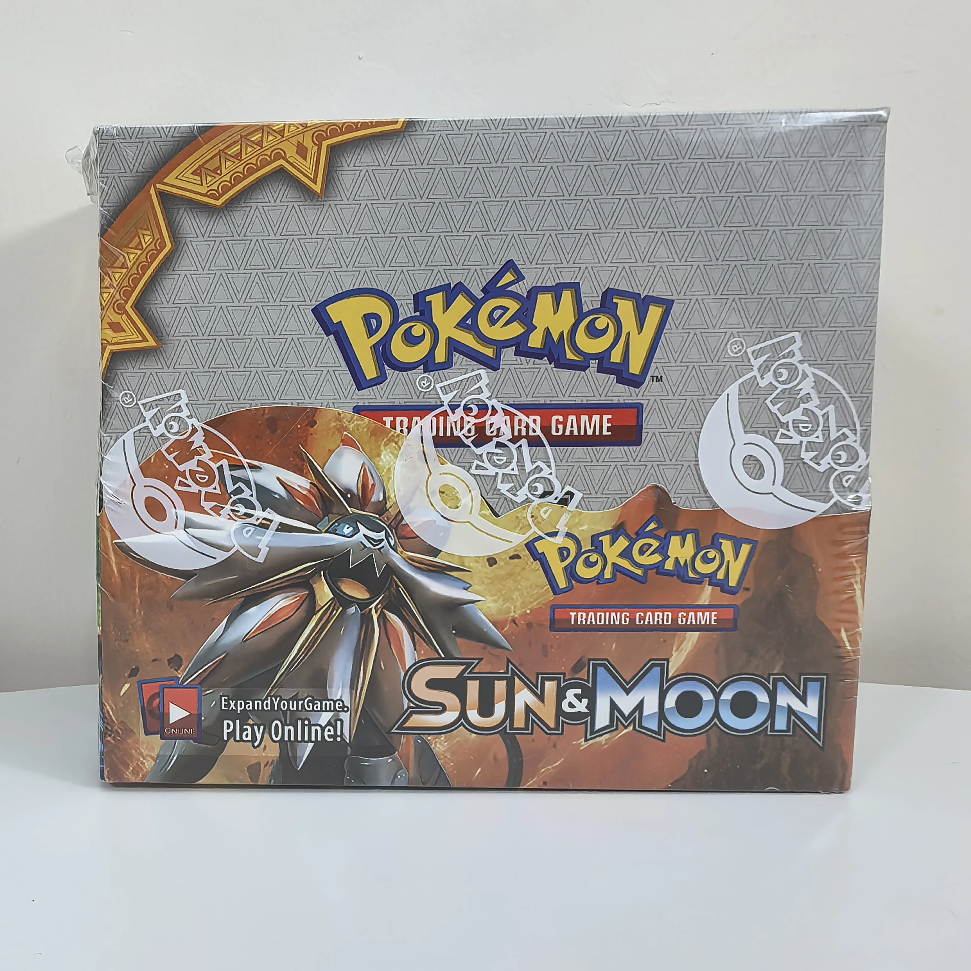 

360 шт., английский Pokémon TCG: Pokémon Sun Moon Booster Box, торговая карта Pokemon, 36 упаковок, коробка, коллекционная карта, праздничный подарок