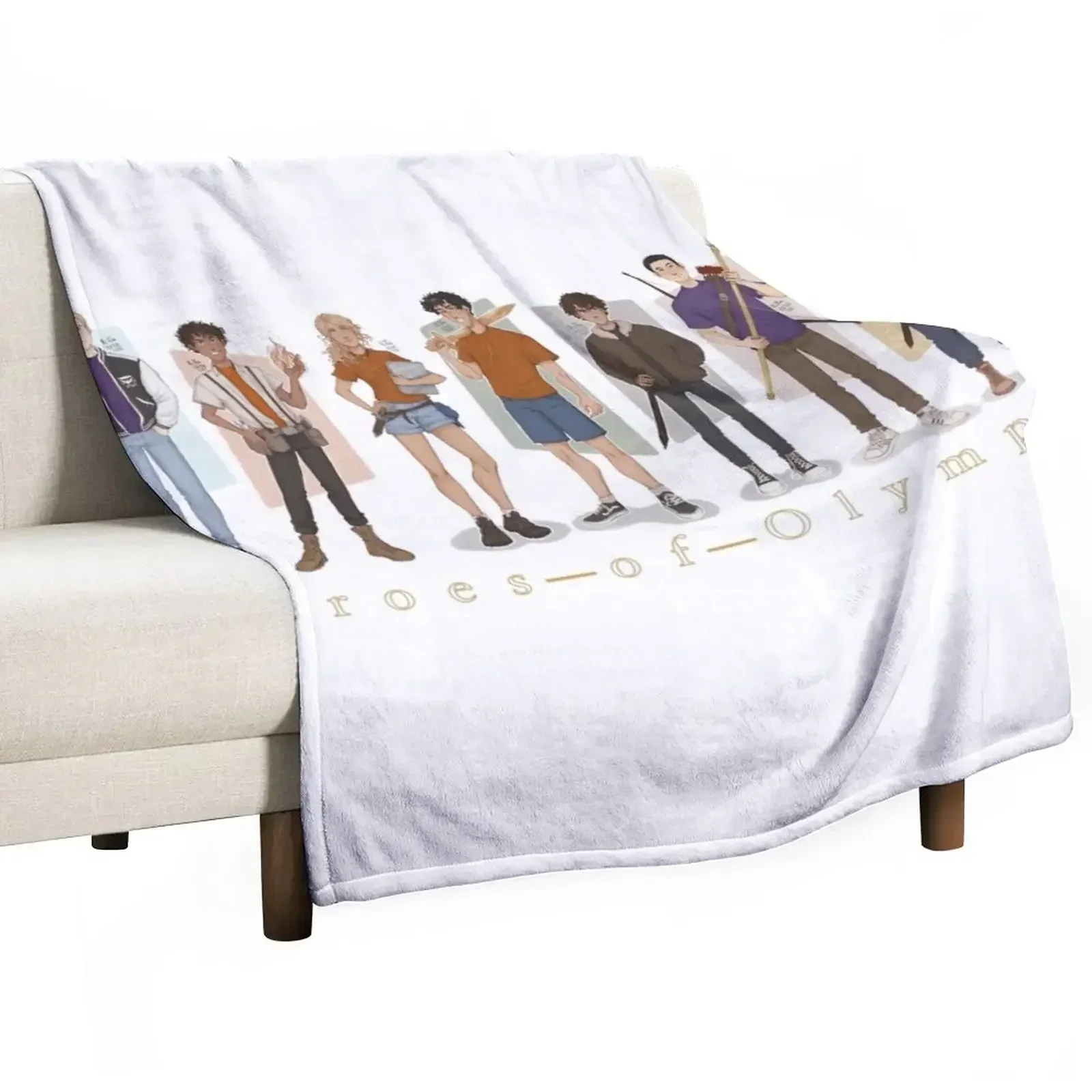 Heroes of Olympus Throw Blanket Travel Decorative Beds Custom Blankets