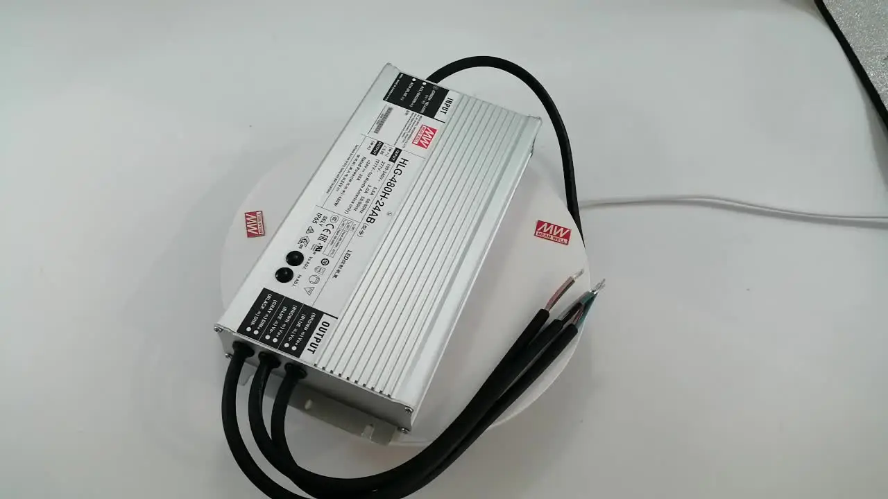 MEANWELL waterproof 7 years warranty aluminum case CE PSE 400w led driver HLG-480H-24A