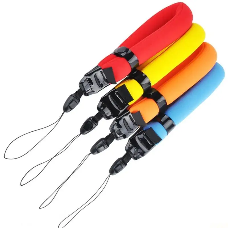 B03F Anti Sink Floating Strap Wrist Chain for Waterproof Cameras High Visibilities Design for Easy Retrieval in Water