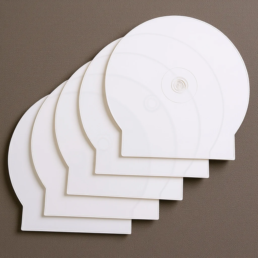 

40pcs Case DVD Cases Clam Shell Transparent Disc Holder Storage Music ganizer Portable Clam Shell Cd Case Plastic