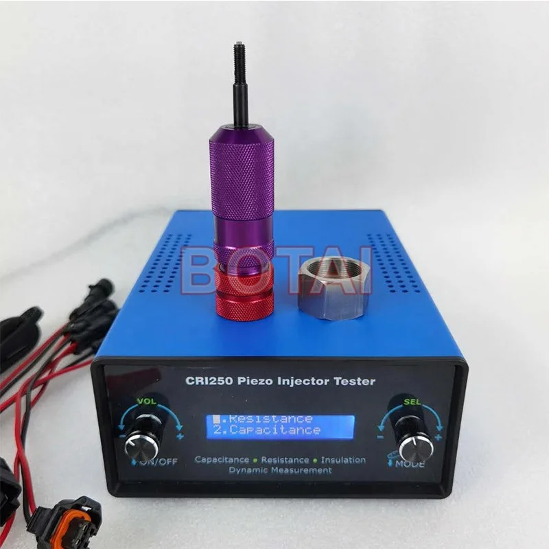 

Piezo Injector Tester CRI250 for Common Rail VDO Piezo Injector AHE Dynamic Lift Travel Measuring Tool With Measure seat