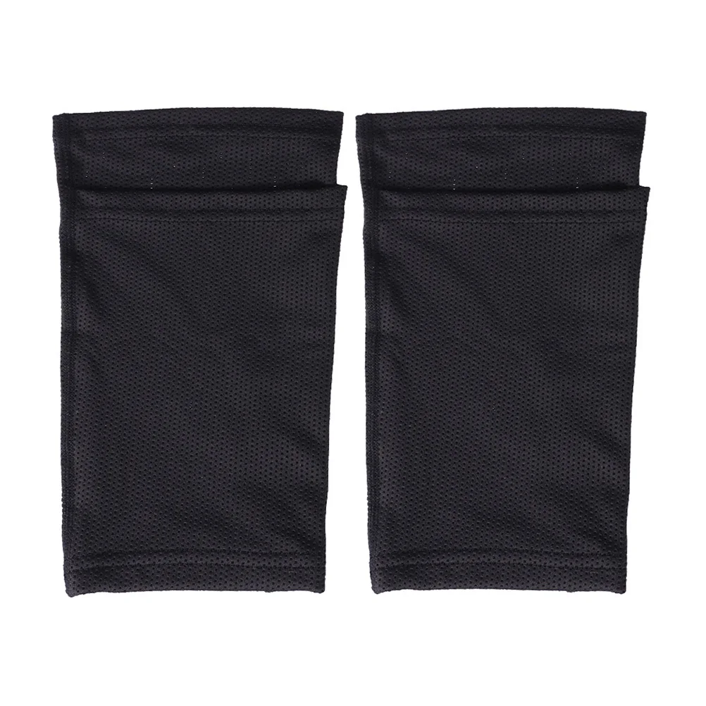 

Black Size L High Elastic Shin Guard Socks Sleeves Breathable Mesh Shin Guards Ergonomic Calf Sleeves for Football Running
