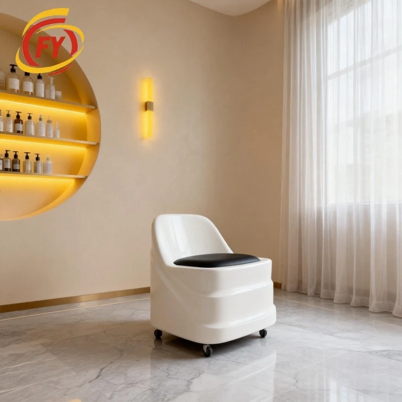 

Beauty And Hairdressing Technician , Worker , Pneumatic Chair, Professional Pedicure Master Stool, Fiber