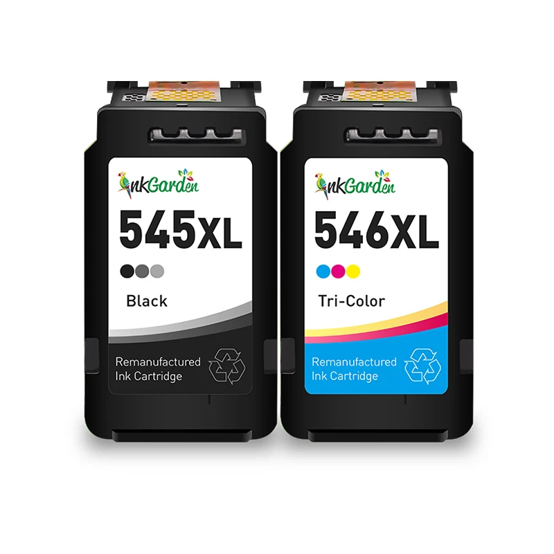 InkGarden 545XL 546 wymiana wkładu atramentowego do Canon 545 546XL Canon545 kompatybilna drukarka Pixma MG3053 MX490 MX494 MX495 — zdjęcie produktu 7