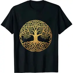 Yggdrasil the Norse Tree of Life Viking Rune T-Shirt T-Shirt