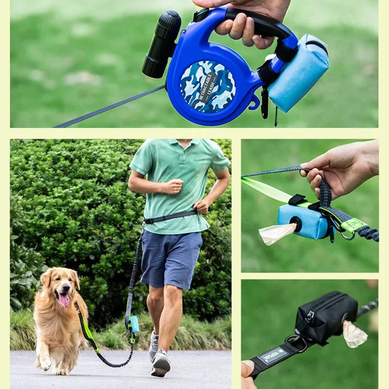 Dog Poop Bag Carrier Portable Pet Waste Bag Dispenser Outdoor Walking Dog Garbage Holder Dispenser Cleaning Supplies