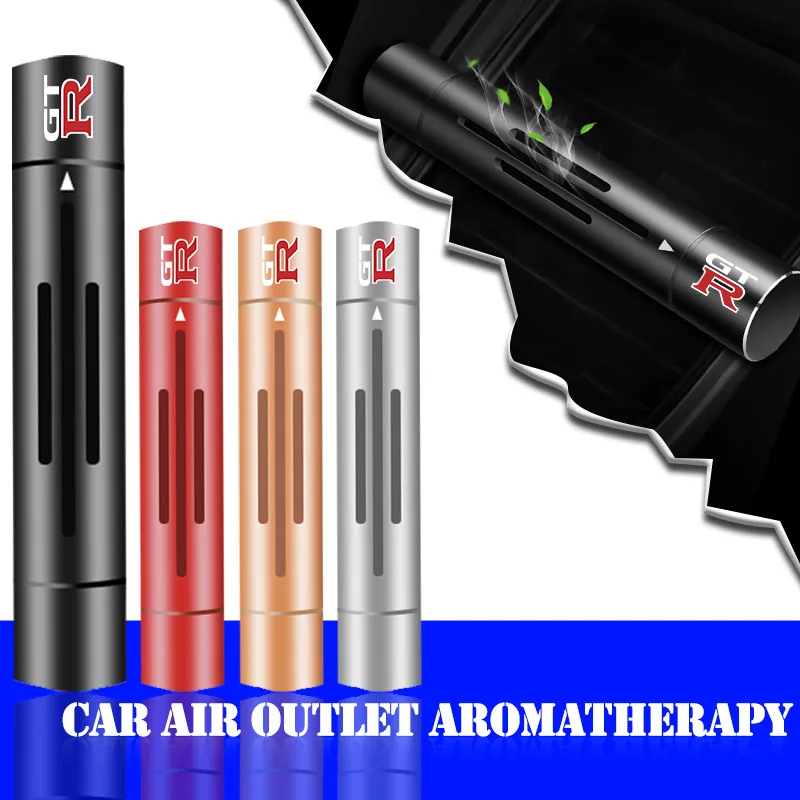 Car Air Outlet Perfume Air Conditioning Clip Fragrance for Nissan Nismo X-trail Qashqai J10 GTR Juke Note Patrol Almera Hub Caps