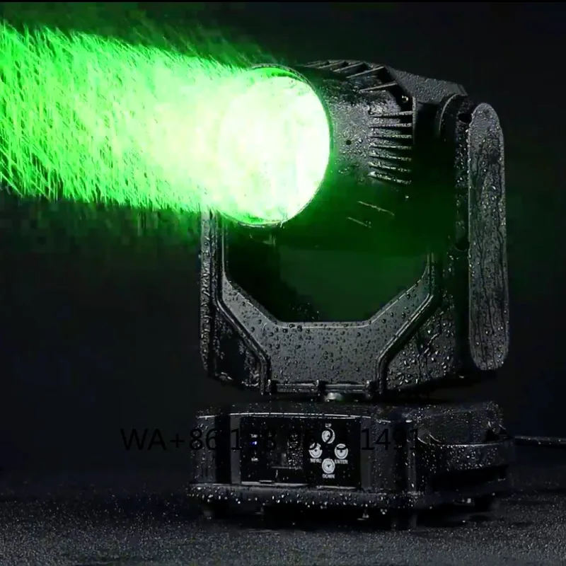 120W Mini IP65 Waterproof LED Moving Head Beam Light Outdoor Stage DJ Disco Club Theme Park Event Lighting