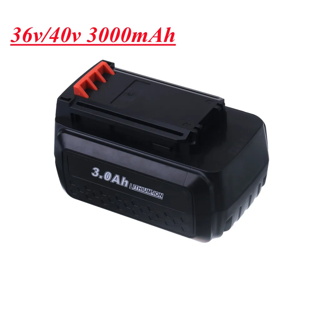 

36V 3.0Ah Replacement Batteries for Black & Decker LBXR36 BL20362 LBX2040 LBXR36 BL2036 Power Tool Rechargeable Lithium Battery