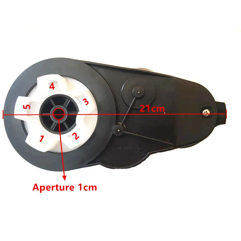 Boîte de vitesses électrique pour moto et voiture pour enfants, moteur 6V, cinq prune, boîte de vitesses d'entraînement, accessoires de moteur, RS550