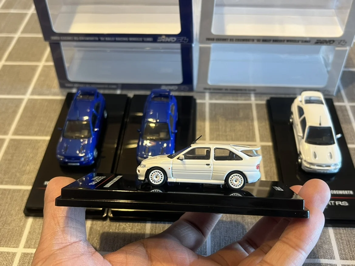 INNO 1/64 FORD ESCORT RS COSWORTH OZ alloy car model toy