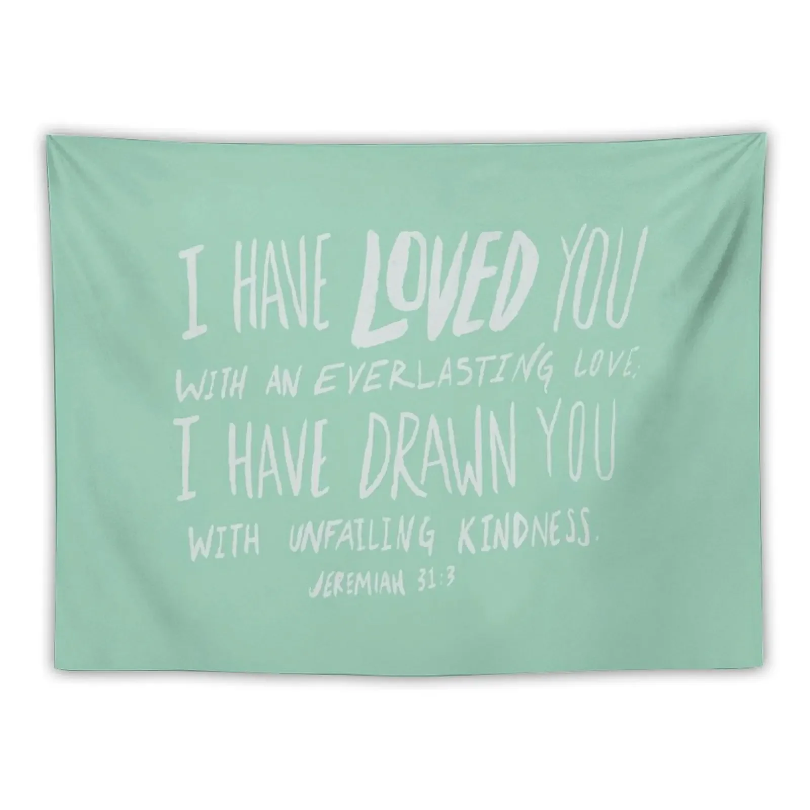 Everlasting Love x Mint Tapestry Wallpaper Things To The Room Decor Home Tapestry