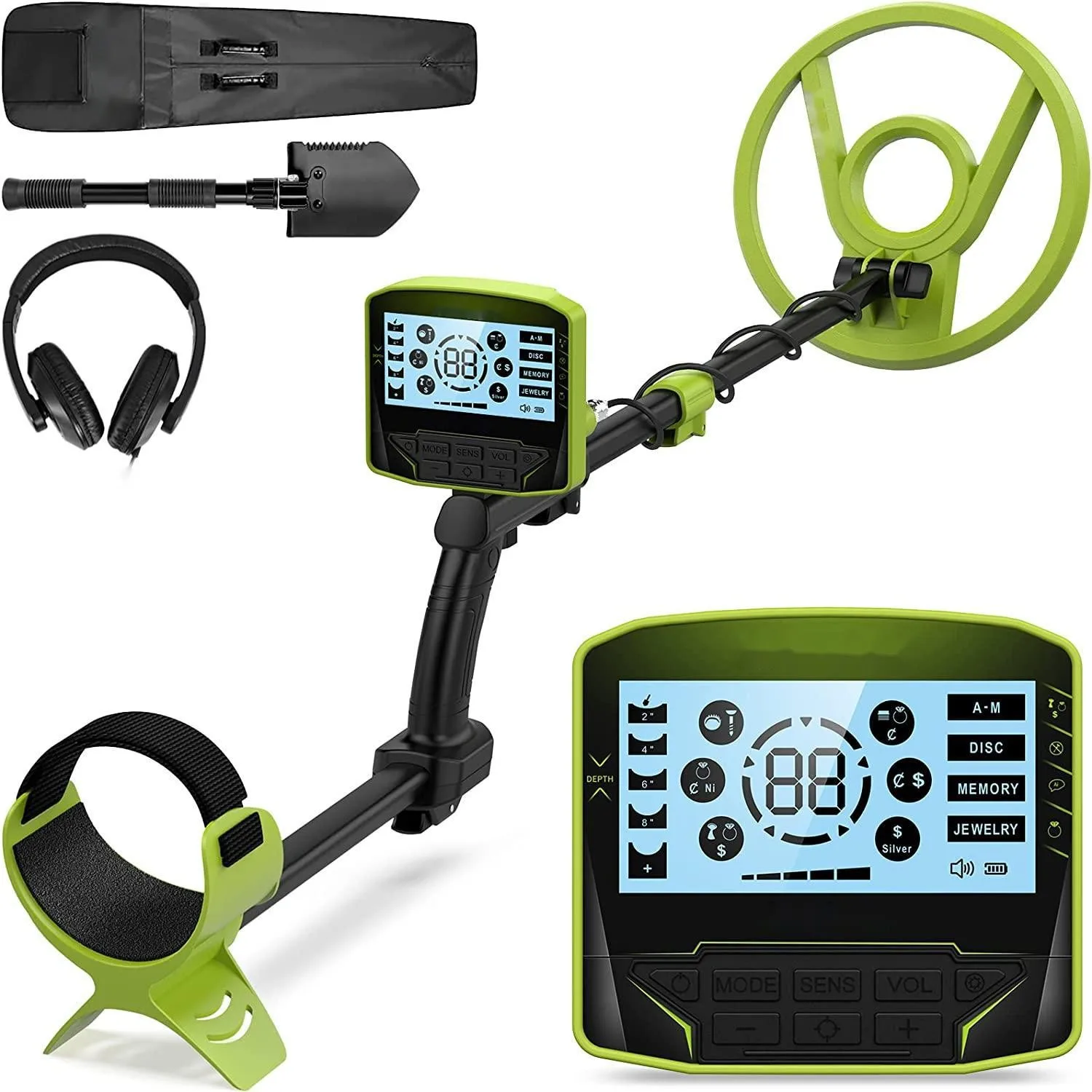 Professional High Sensitivity Underground Industrial Metal Detector for Gold Treasure Hunting Coins Relic Detection