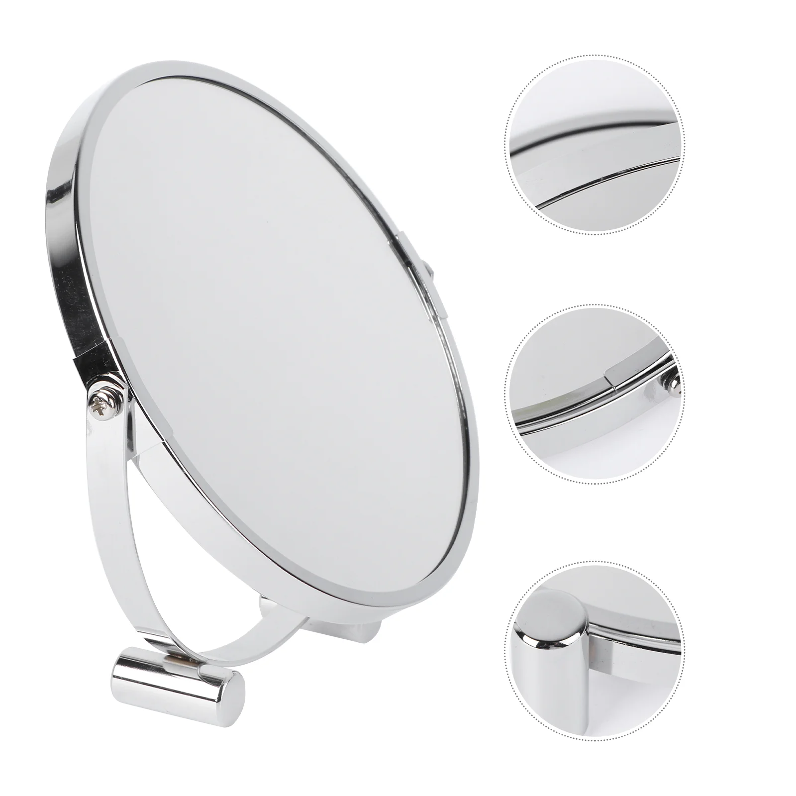 

7 inch 1X/3X Desktop Double-sided 360 Degree Swivel Mirror Portable Simple High definition Magnification Strong Corrosion Resist