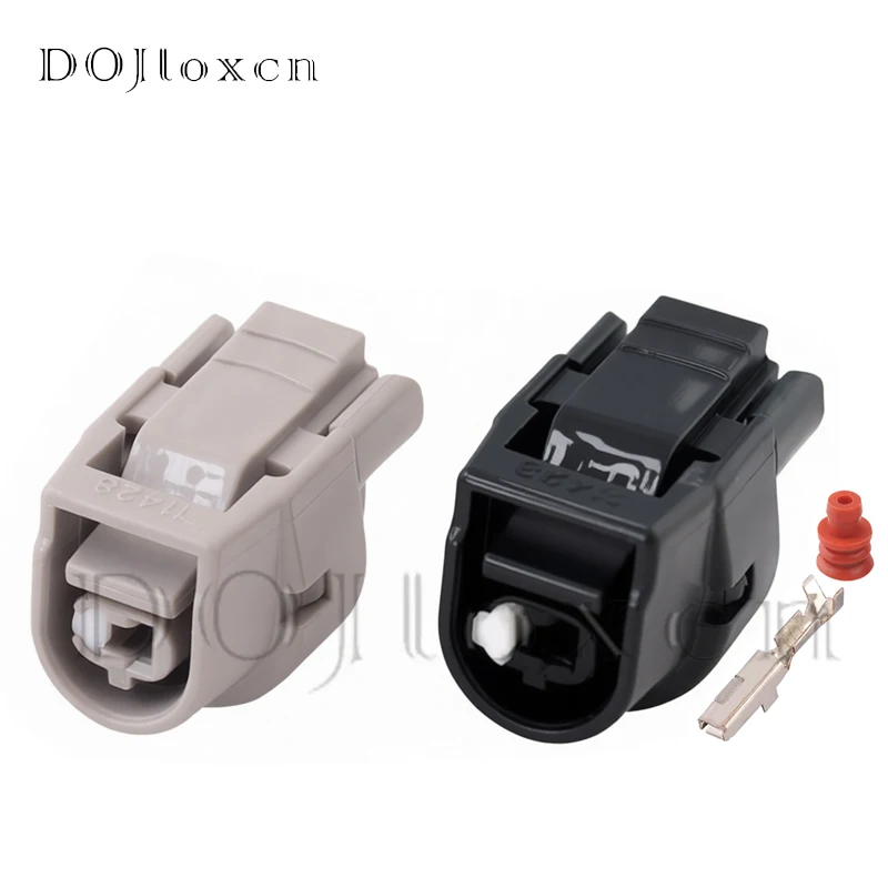 

1/5/10/20/50 Sets 1 Pin 6189-0445 Automobile Female Temperature Sensor Waterproof Connector 90980-11428 For Toyota 6189-0476
