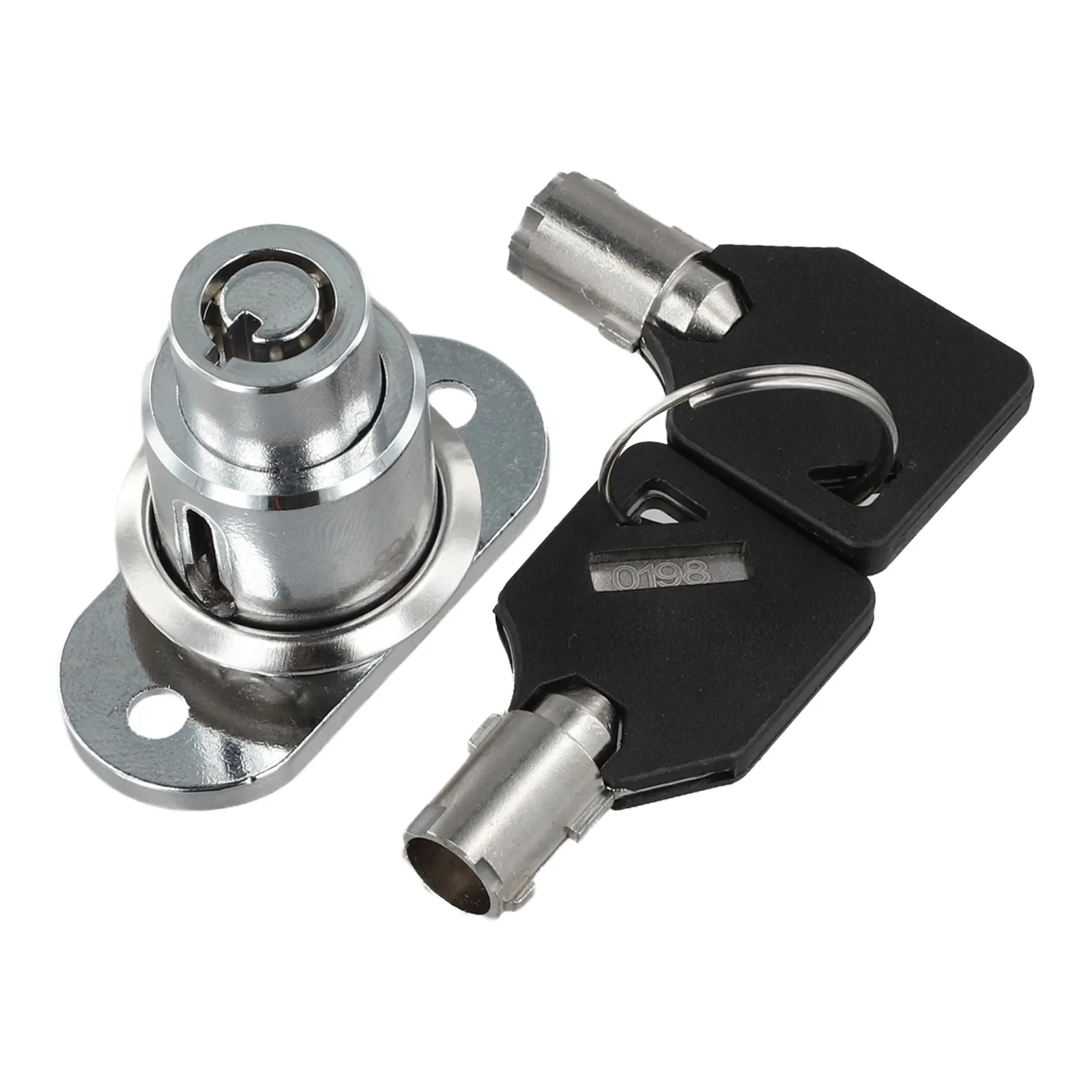 

Zinc Alloy Tubular Cabinet Push Lock Set For Drawer Mailbox Tool Box Game Machine DIY Furniture Hardware Rarelock