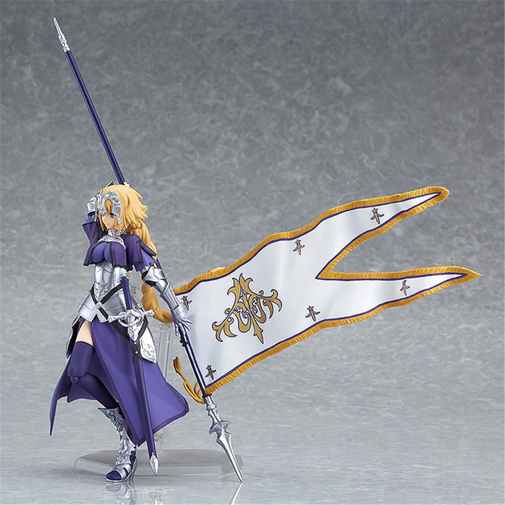 Cute Anime Ruler/Jeanne d'Arc Figma 366 PVC Action Figures Statue Collection Model Kids Toys Doll Gifts