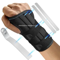 1Pcs Adjustable Wristband Wrist Support Wrist Brace Sport Left Right Hand Wrist Support for Fitness Weightlifting & Pain Relief