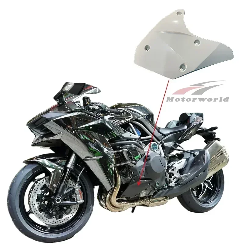 For Kawasaki H2 2017-2022 Motorcycle Body Left and Right Bottom Coated with ABS Injection Fairing Accessories