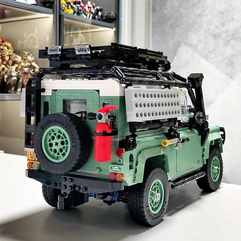 مجموعة بناء مركبات كلاسيكية 90 للطرق الوعرة مكونة من 2336 قطعة، نموذج ميكانيكي DIY لهدايا عيد الميلاد، ديكور منزلي وإبداعي للأولاد/الكبار