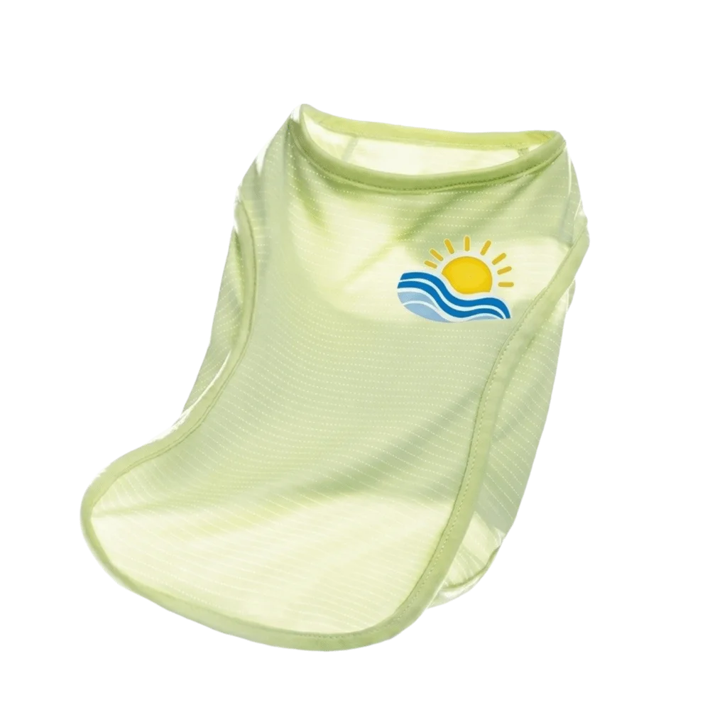 Fashion Breathable Pet Summer Vest Lightweight Soft Dog Sunscreen Clothes Sleeveless Dog Cooling Vest Photography