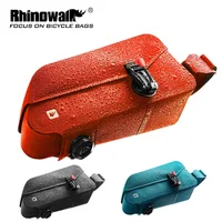 Rhinowalk-Bolsa de tubo delantero para bicicleta, bolsa impermeable con hebilla magnética, de gran capacidad, para ciclismo de montaña o carretera