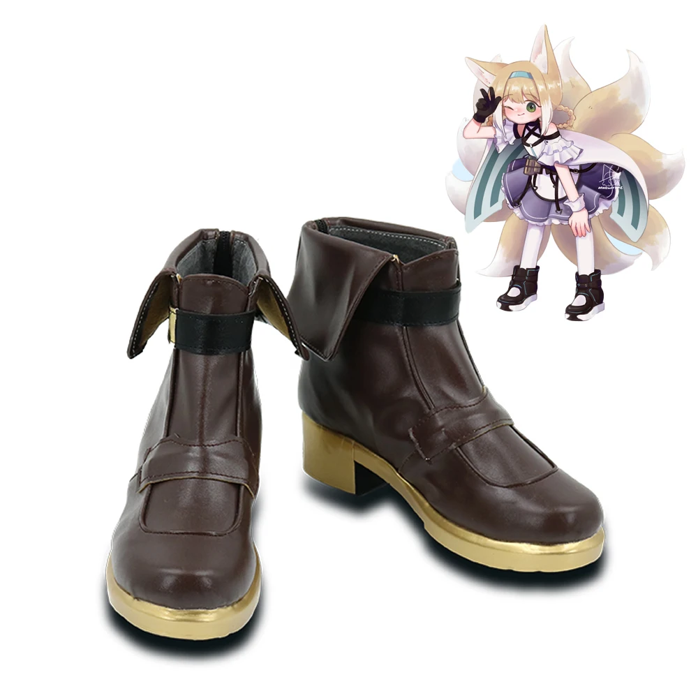 Arknights Suzuran Shoes Cosplay Women Boots