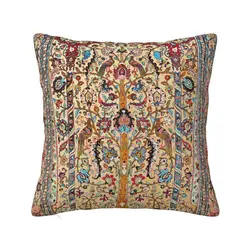 Antique Silk Persian Carpet Cushion Cover Bohemian Turkish Ethnic Kilim Soft Cute Pillow Cases Home Decoration