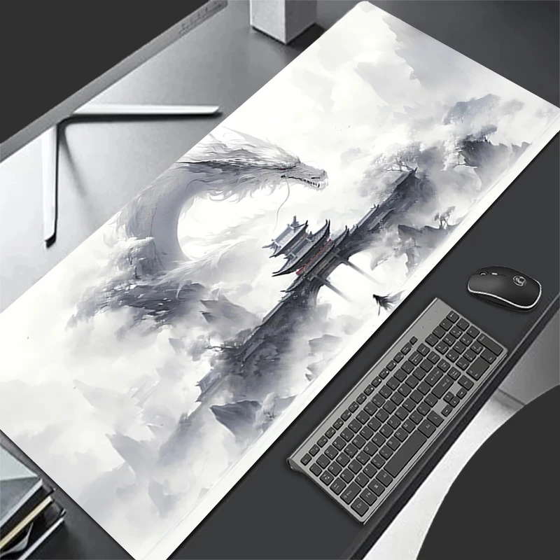

Desk Mat Dragon Carpet Desk Accessories Laptop Gamer Mausepad Mouse Pad Mousepad Office Tables Mouse Mats Keyboard Pad