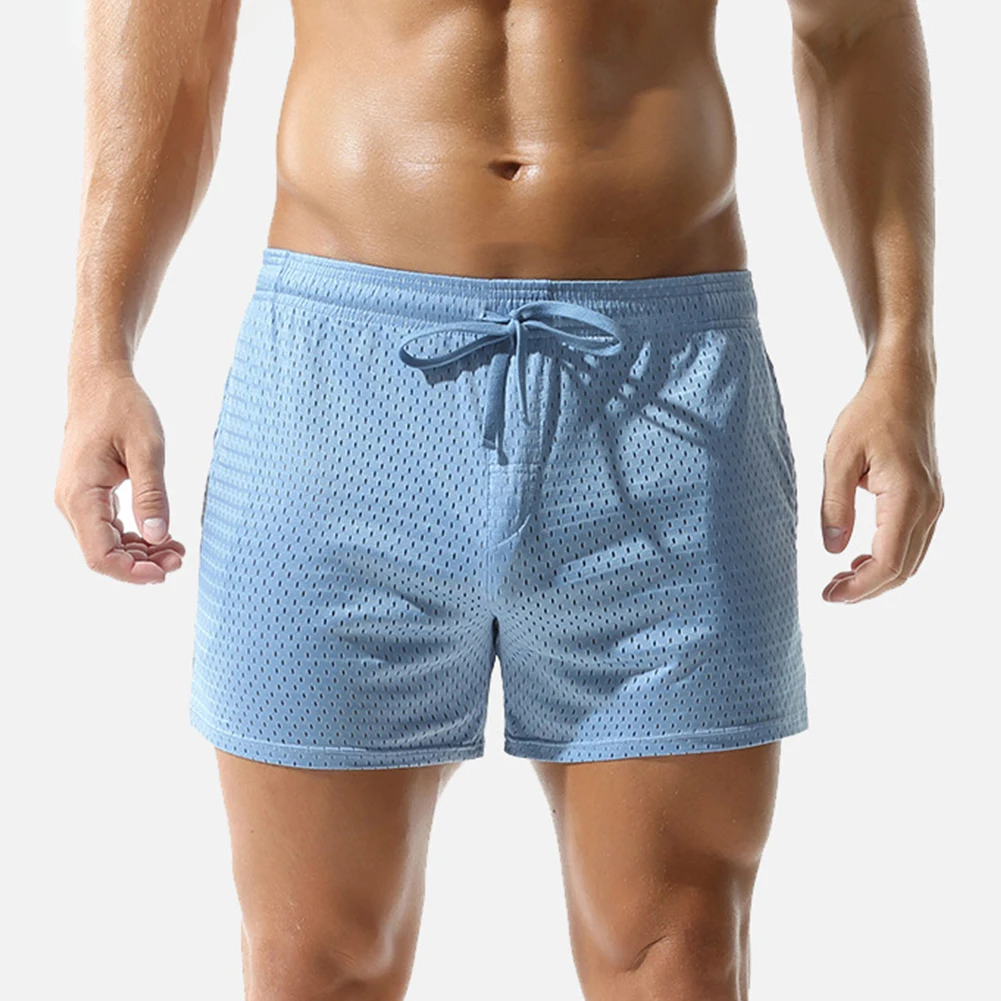 Casual Wear Gym Use Mesh Boxers Mid-rise Briefs Comfortable Mens Briefs L 2XL Comfortable Fit Lightweight Mesh Design
