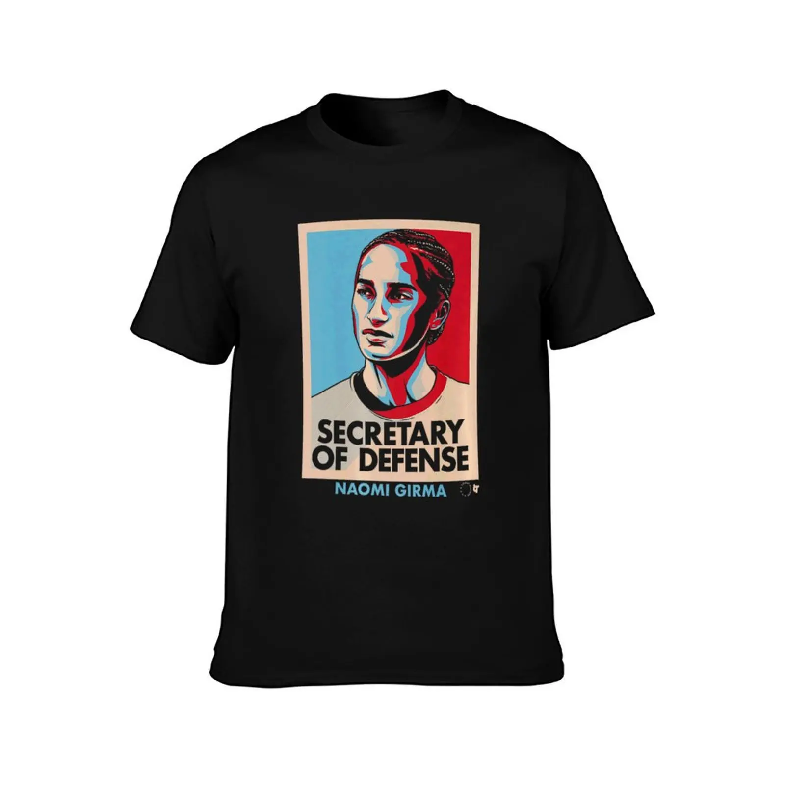 Naomi Girma Secretary Of Defense For Usa Women's Soccer Gift For Soccer Fan T-Shirt Summer Casual Cotton Tee Unisex Men Women