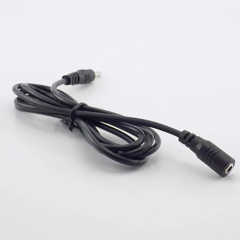 1/3/5M/10M DC Male Female Extension cable wire Cord 3.5mmx1.35mm AV video Camera Adapter extend Connector plug Cables CCTV F1