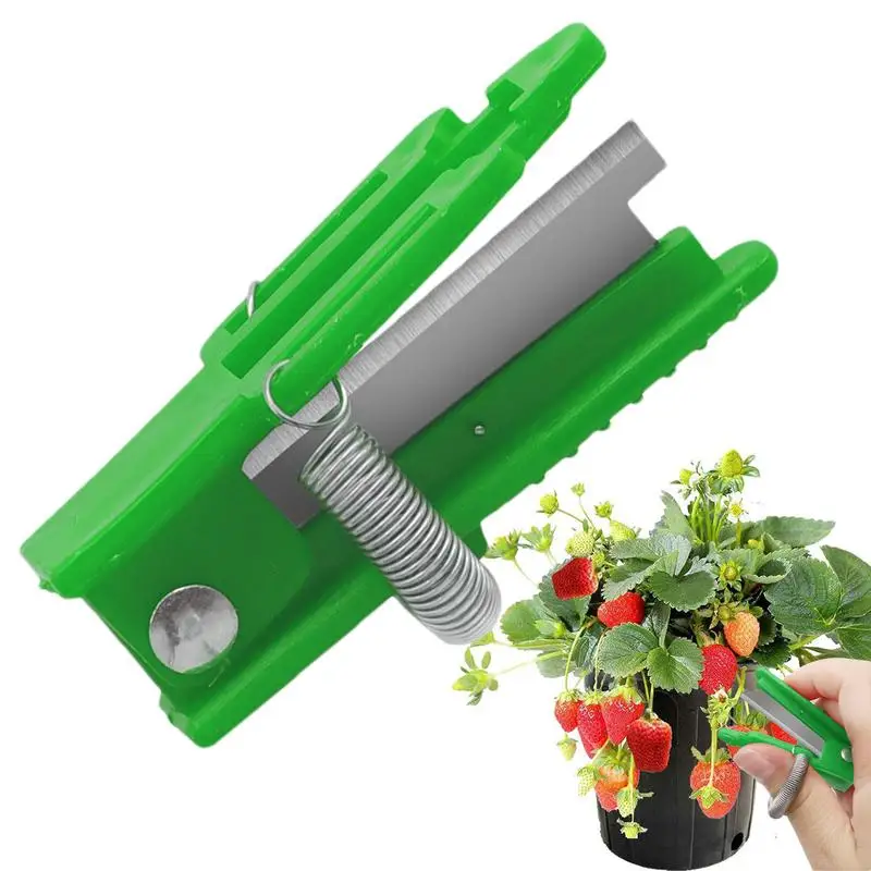 Thumb Cutter Harvesting Tool Plant Gardening Finger Cutter Tool Portable Finger Fruit Picker Hand Pruner Plants Picking Trim