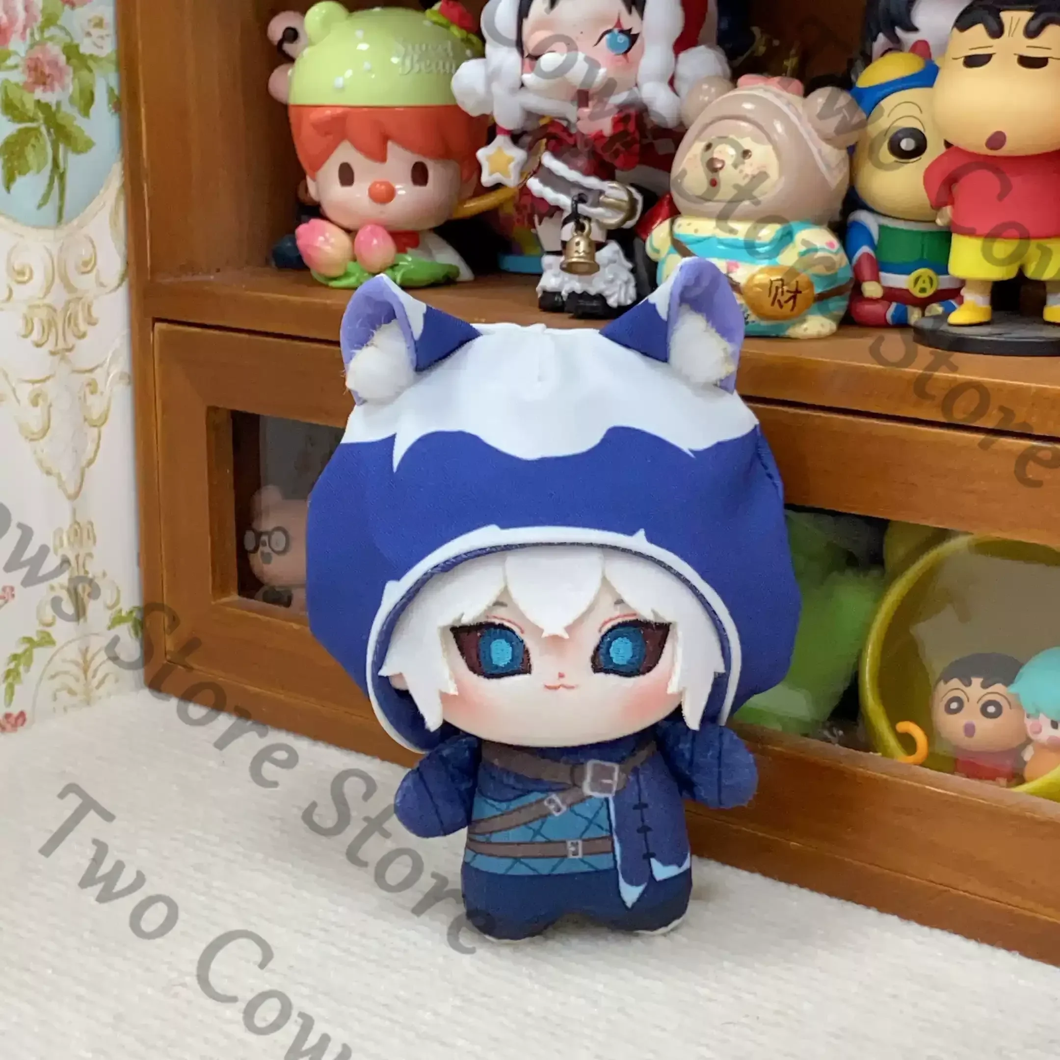 

Identity V колеги Ithaqua Ambitus 10 см кукла с принтом (съемный капюшон) милые плюхи игрушки мультяшный кулон подарок на день рождения