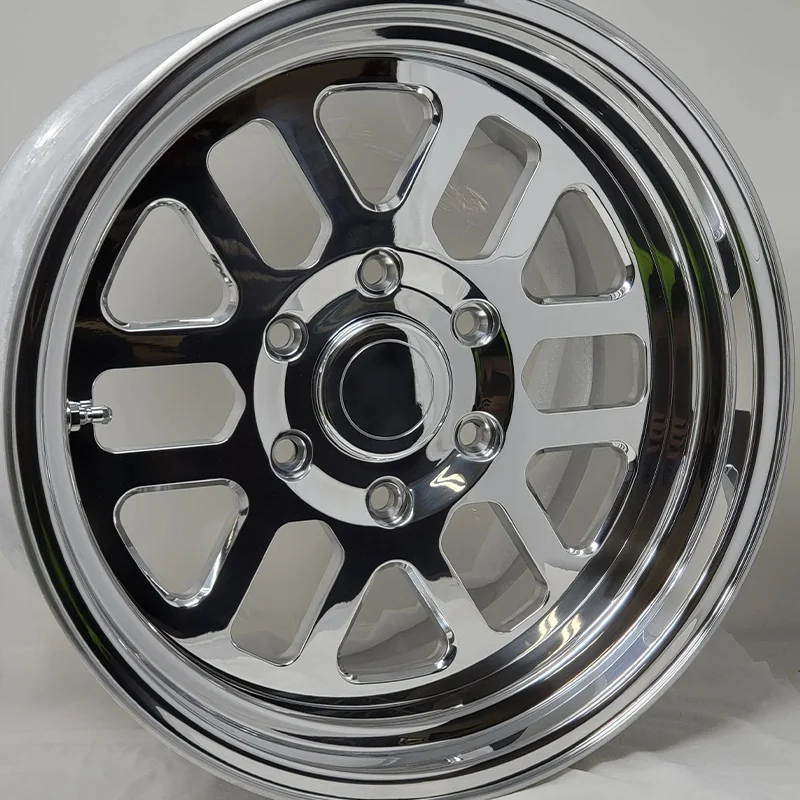 Beadlock Forged Wheel 15 17 18 20 Inch 17*4.5 Forged Series 5X120 6X139.7 for Older Usa Muscle bmw Mustang Truck Cars Rims