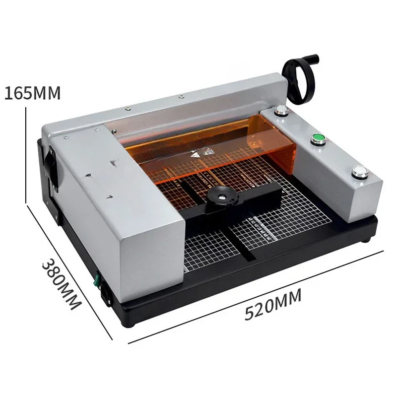 40mm Desktop Electric CNC A4 Paper Cutting Machine CNC Guillotine Trimmer Automatic Cutter Paper Cutter Of Document And Book Cut