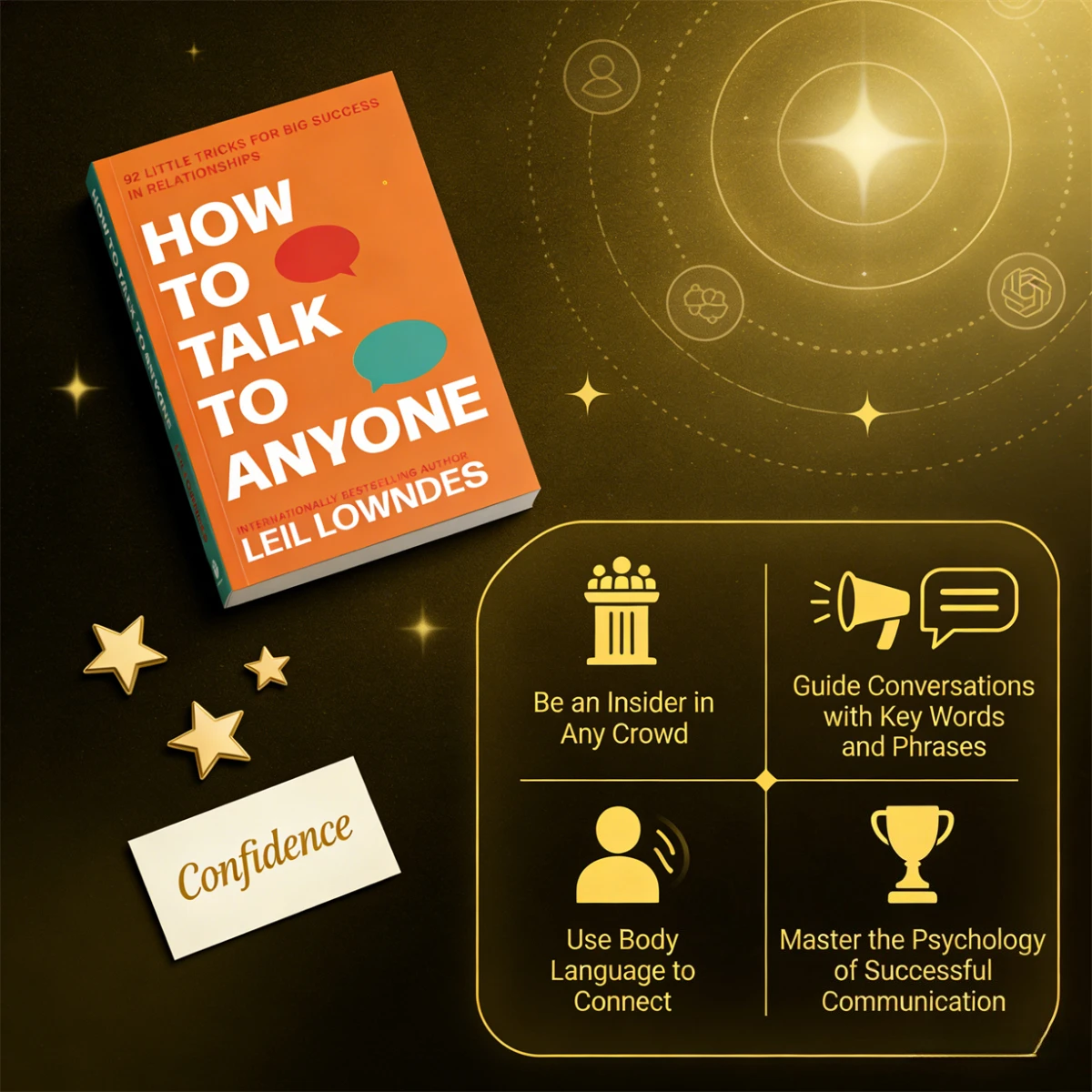 How To Talk To Anyone: 92 Little Tricks for Big Success in Relationships | Master Communication & Social Skills By Leil Lowndes