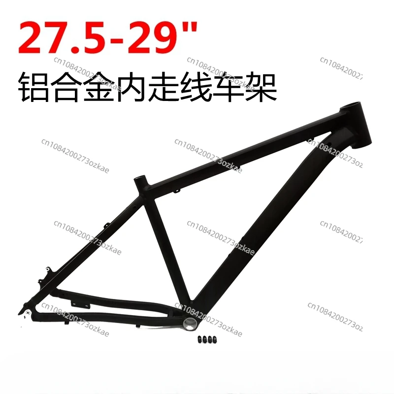 Aluminum Alloy Frame 27.5-Inch Mountain Bike Frame Innerline 29 Bike Disc Brake Off-Road Strength Hard