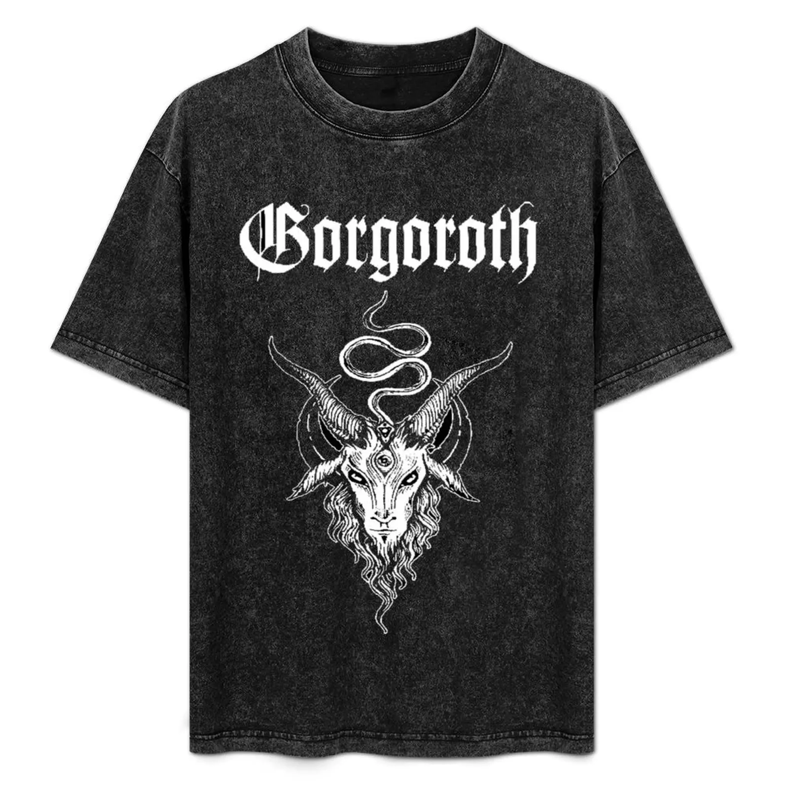 

gorgoroth new logo T-Shirt Casual Basic Street Style T-Shirt