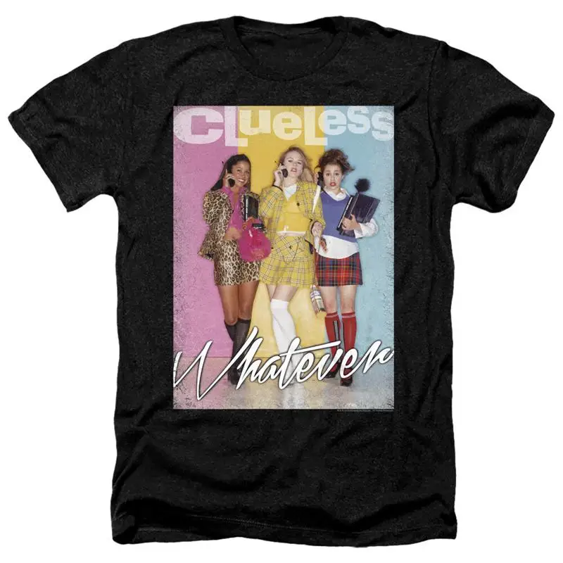 Футболка Clueless Heather, черная Футболка Clueless Heather, черная