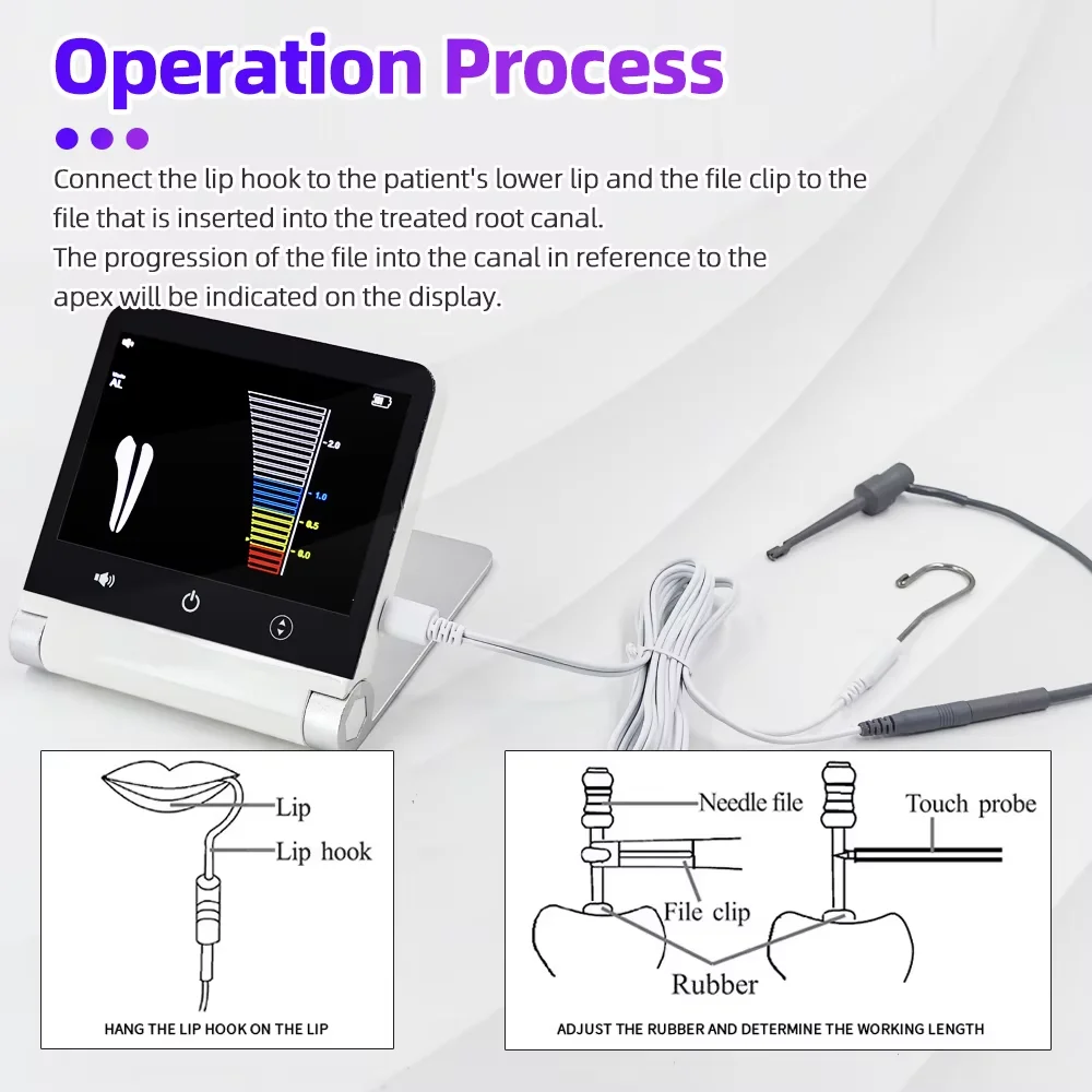 Mini den tal Endo Apex Locator den Tistry Endodontics Root Canal Meting Root Canal Located Instruments den Tistry Tool