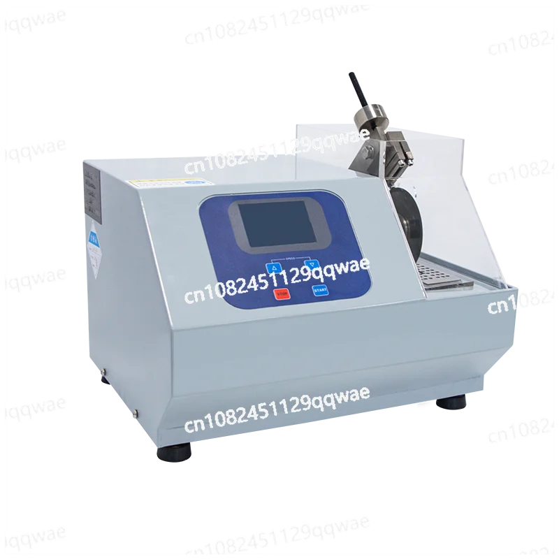 Laboratory testing of metallographic electric cutting machines with engine and bearing metal core components