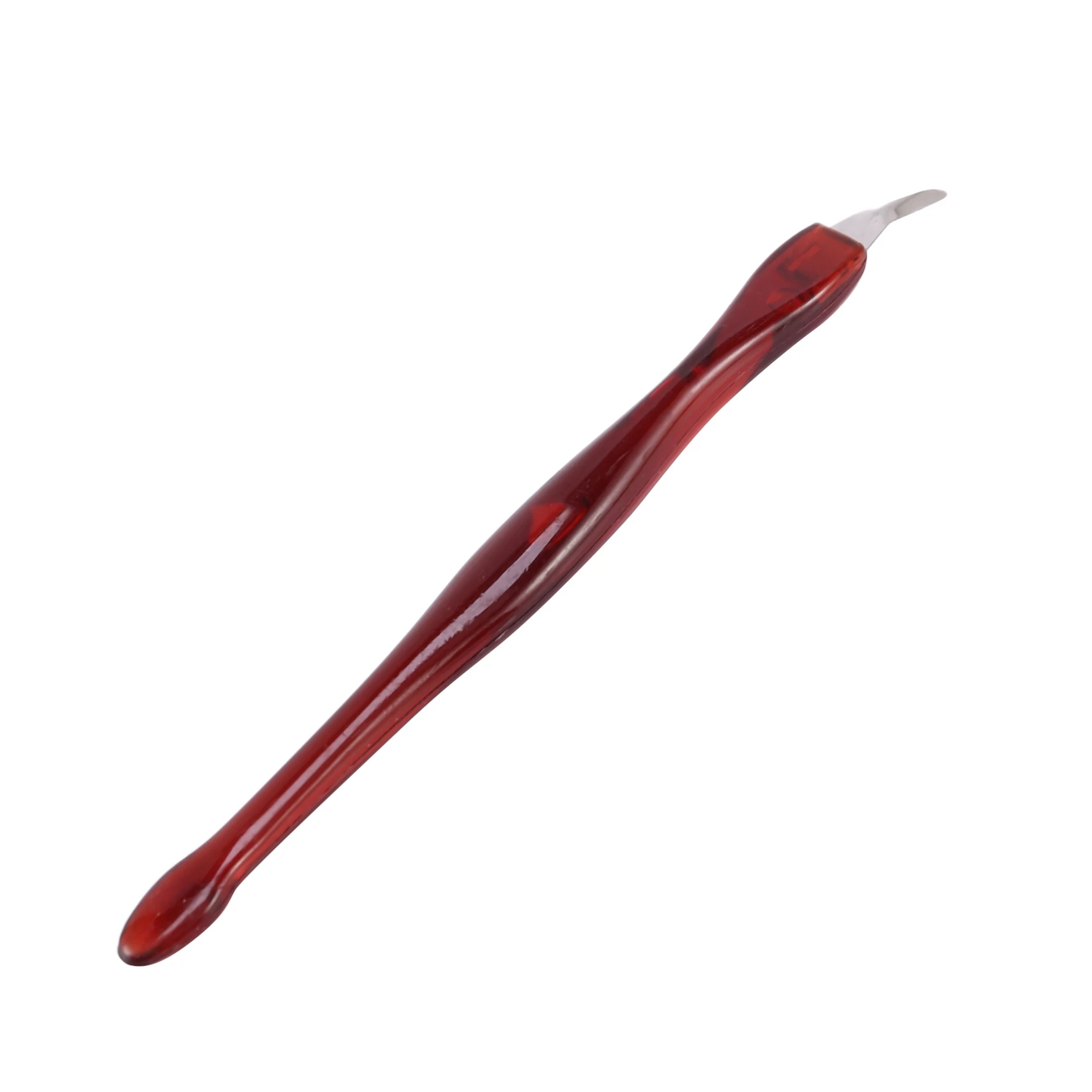 -Settembre 5 pezzi pelle morta forchetta trimmer peeling coltello rimozione cuticola strumento per nail art donna manicure strumento per unghie strumento per trucco