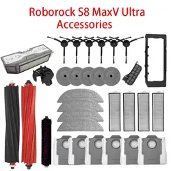 For Roborock S8 MaxV Ultra G20s robot Vacuum Cleaner Accessories mop Choth vacuum bags Side Brush Filter Replaceable Spare Parts