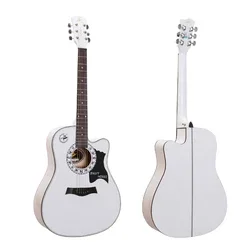 

Factory Price China Made 41 Inch Acoustic Guitar Linden Top Okoume Neck Rosewood Fingerboard Matte Finish On Sale Guitar