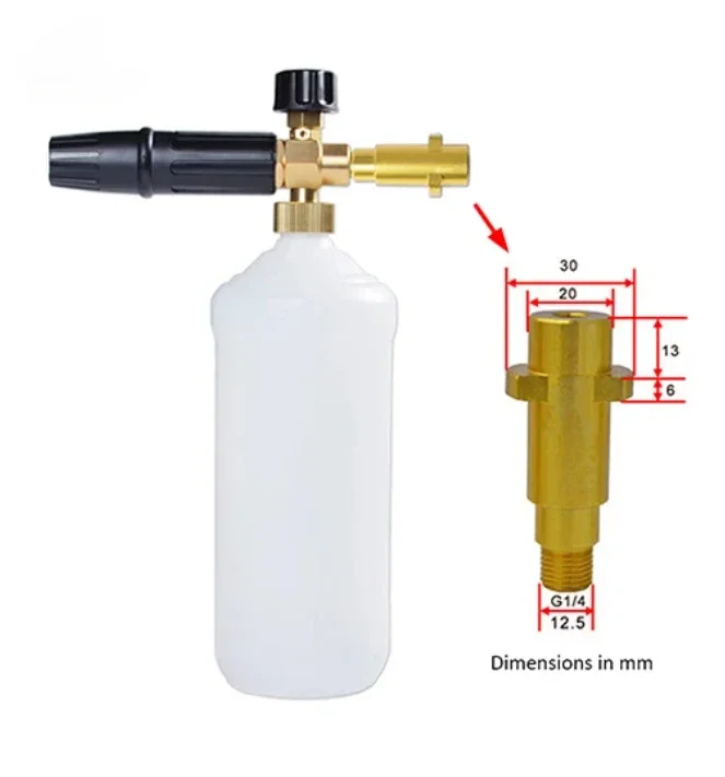 Car Washing Foam Gun For Karcher K Sprayer Washer Snow Foamer Lance Car Water Soap Shampoo Sprayer Foam Pump Auto Wash Foam Pump