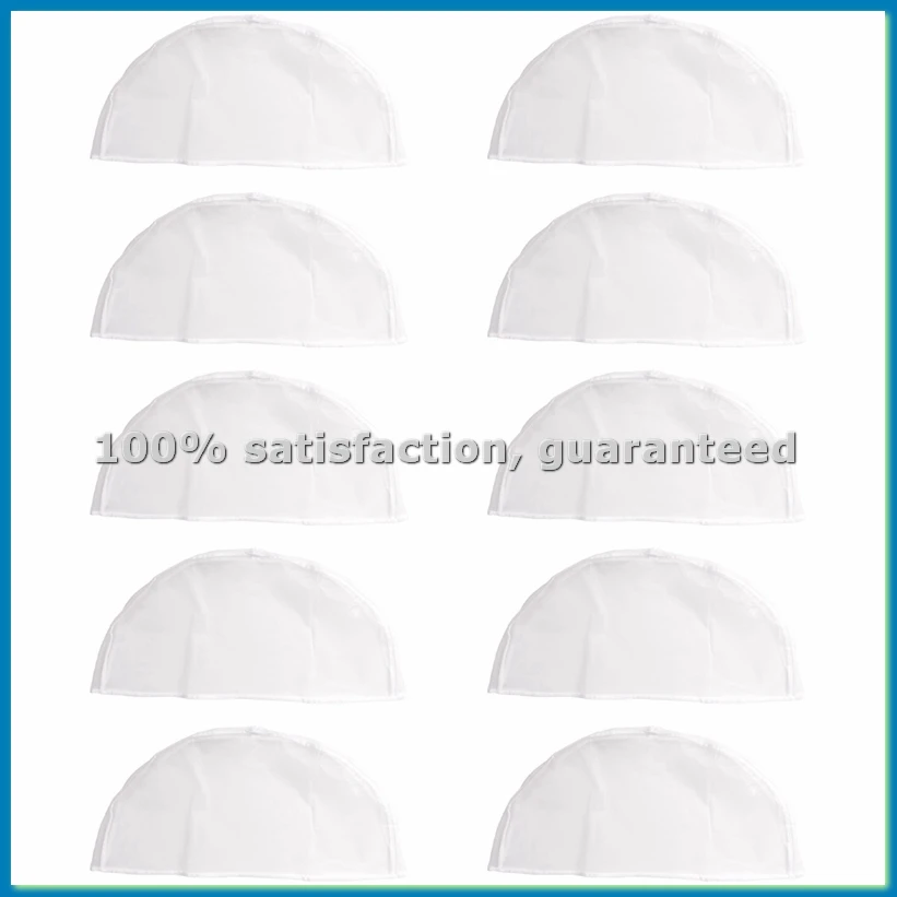 

Прозрачные защитные чехлы от пыли, 10 шт., белые чехлы для плеч, чехлы для воротников, чехлы для костюмов - A07G